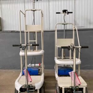Poultry Cage Inspection Trolley (Electric Farm Inspection Cart)