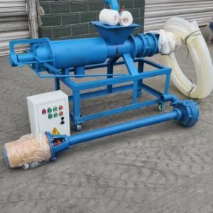Automatic Poultry Manure Dewatering Machine (Solid–Liquid Separator)