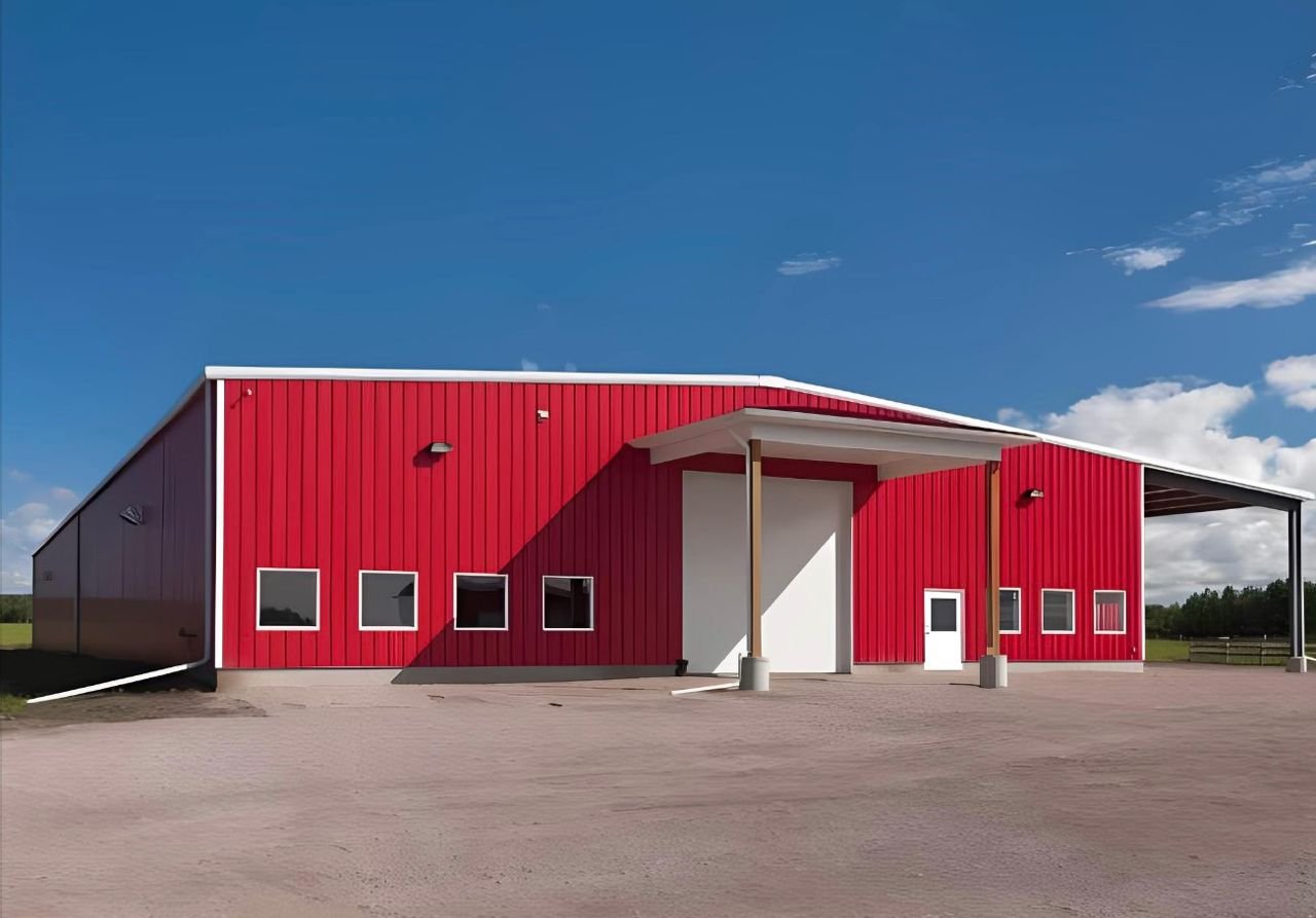 Poultry Cold Room Warehouse Construction / Farm Storage Warehouse