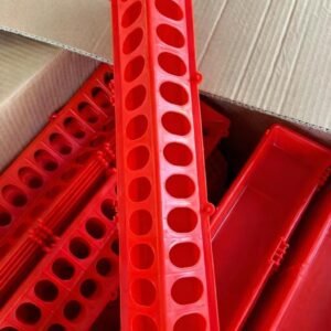 24 Holes Flip Top Poultry Feeder (Anti-Waste Design)