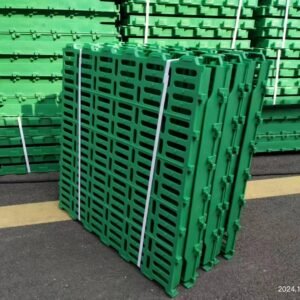 Heavy-Duty Plastic Livestock Floor Crate (Slatted Farm Flooring)