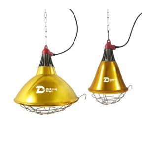 Heavy-Duty Infrared Brooding Heat Lamp For Poultry & Livestock